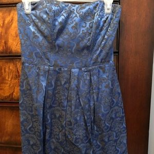 Strapless cocktail dress